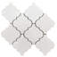 Stately Arabesque 11" x 12" Porcelain Marble Look Wall & Floor Tile-72531494