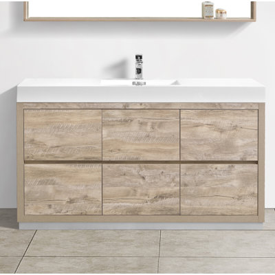 Ensemble de meuble-lavabo simple 59 po Darcey-Mai