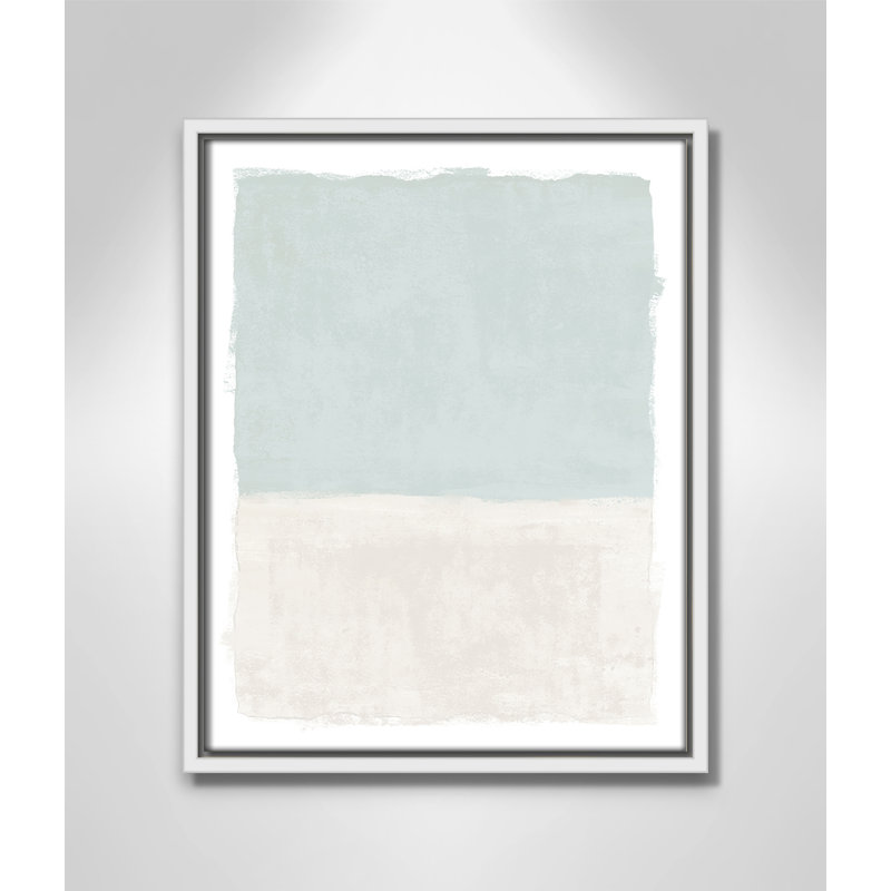 Ocean Tides I Print by Natalie Carpentieri, White Floater, 12.5'' W x 15.5'' H