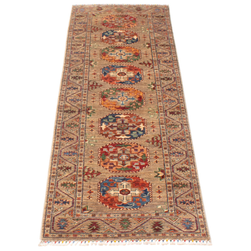 Tapis taupe One-of-a-Kind 2 pi 9 po x 9 pi 4 po New Age
