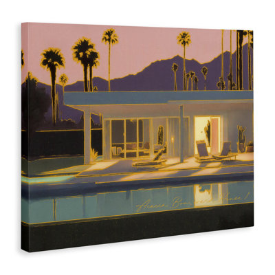 «Sunset Glow Summer Pool» par Noah Bay