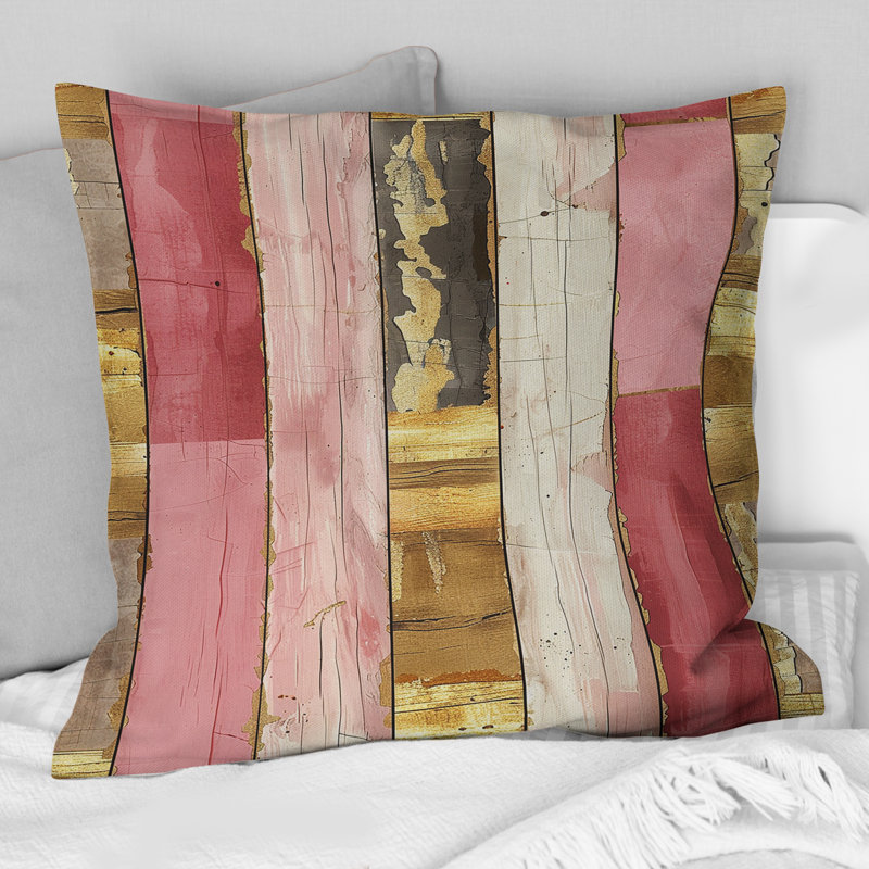 Coussin décoratif Glamour Stripes I - Glam, H 18 po x H 18 po