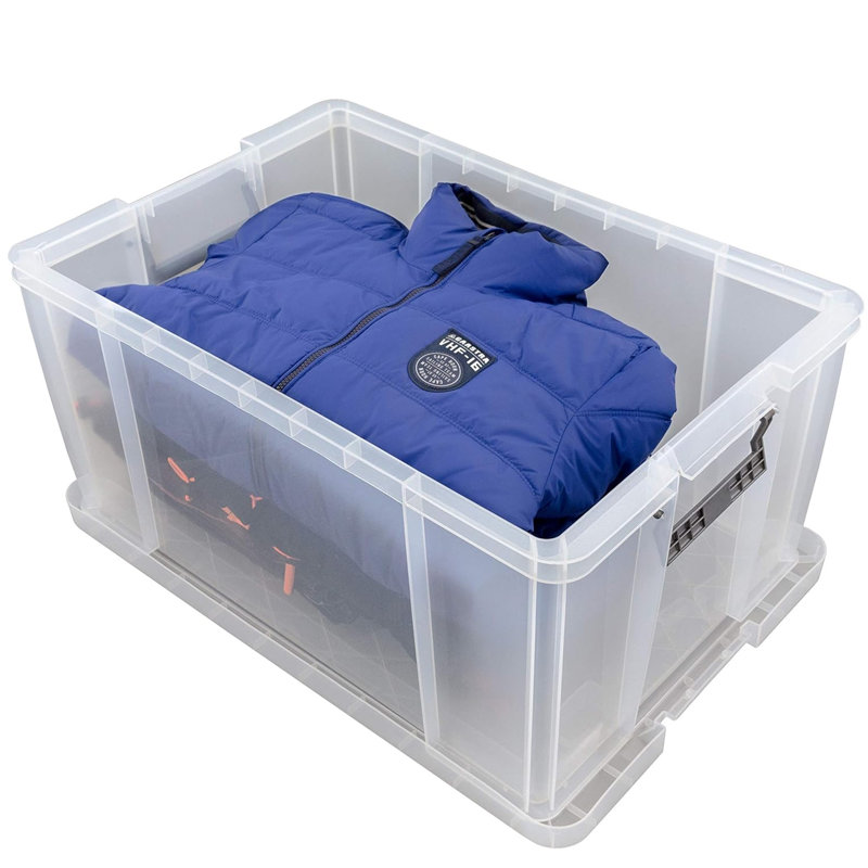 Whitefurze Polyethylene Plastic Underbed Storage