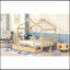 Lit en bois avec tiroirs-475882701