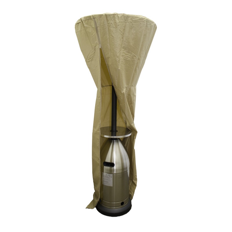 Arlmont & Co. Metcalfe 33'' W x 33'' D Patio Heater Cover, Tan