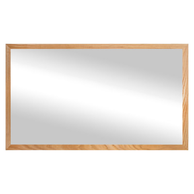 Ebern Designs Ozark Hardwood Mirror Red Oak 2"
