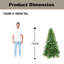 Lighted Artificial Christmas Tree-513744331