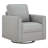 Weston Genuine Leather Swivel Accent Chair(Set Of 2)-126300405