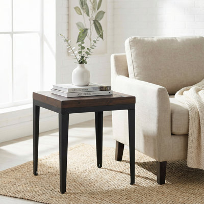Beyers Solid Wood Top End Table