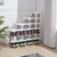 4 Pair Shoe Rack