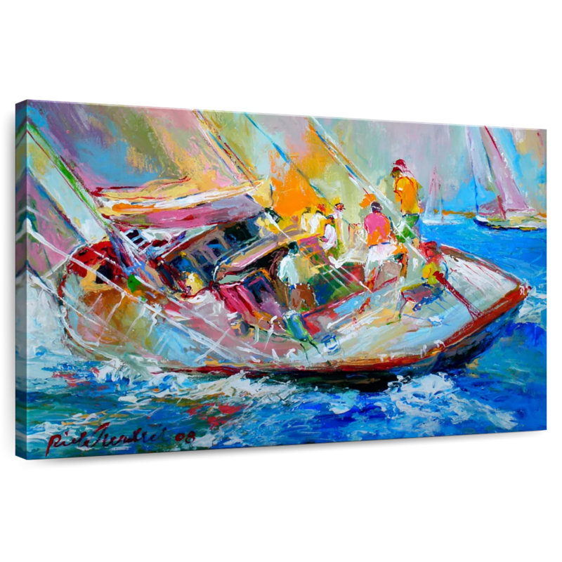 Mehar Sail, 16" H x 24" W