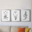 Inky Botanical I - Ensemble de 3 peintures-817928884-818675300