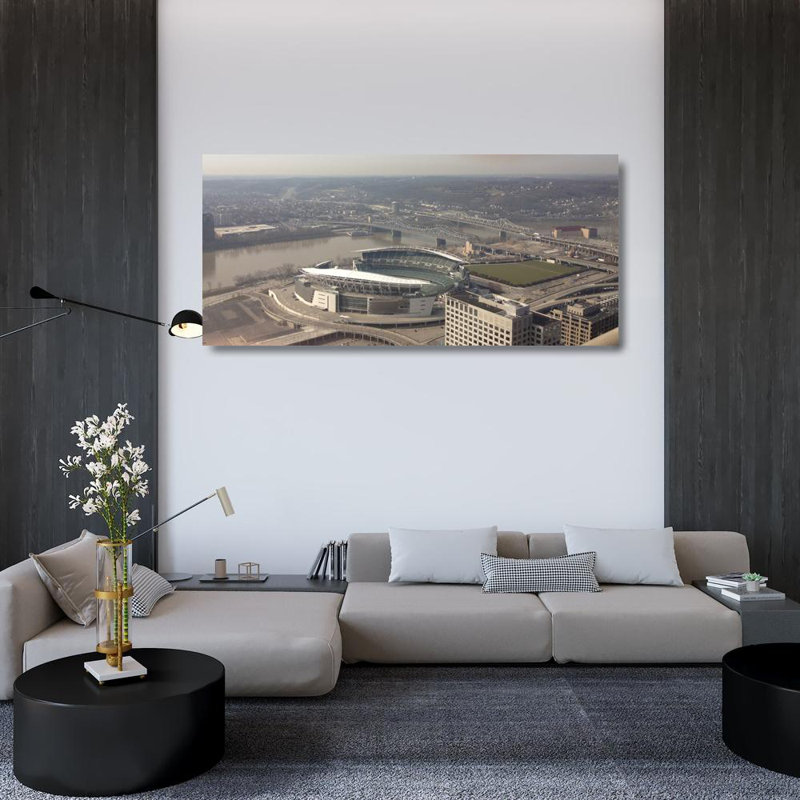 Paul Brown Stadium, 22" H x 48" W