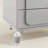 Avaline Modern 28" W Solid Wood No Assembly Required 2 Drawer Nightstand with Acrylic Leg 