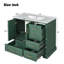 Meuble-lavabo simple 36 po avec plateau en céramique-2050554497
