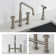 Urbix Bridge Faucet with Side Spray Included