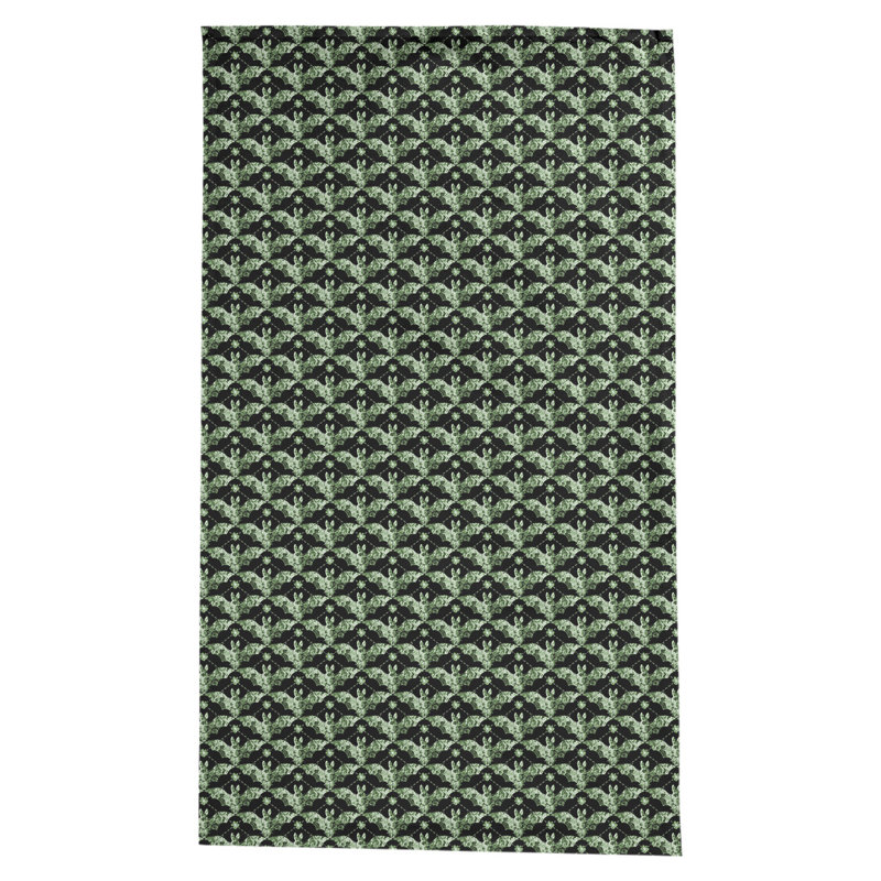 Nappe à motif à roussettes Leffel, Vert