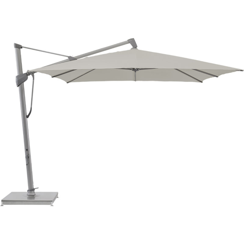 Foley 400cm X 400cm Rectangular Cantilever Parasol, Taupe