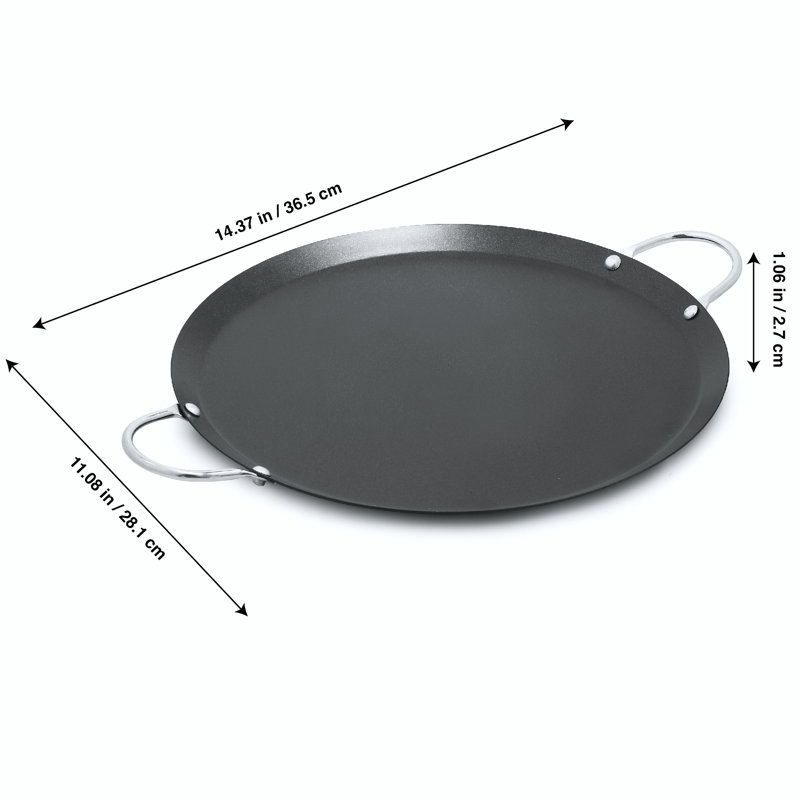 Poêle à croustilles ronde 11 po