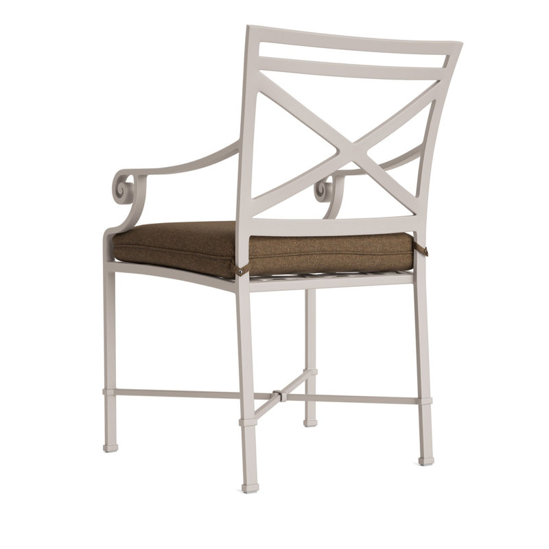 Venetian Outdoor Lounge Chair, Fusion Moccasian, Dove Smooth