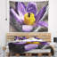 Tapisserie floral mauve en fleur-28486903