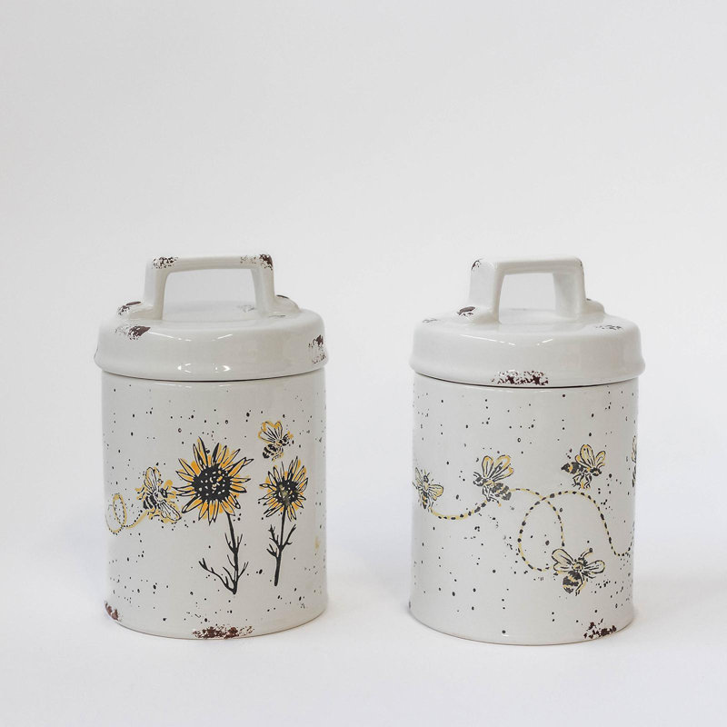 Pots en céramique, ensemble de 2