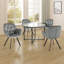 Aella Dinning Chair 2pack Grey Velvet-702369503