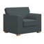 Upholstered Armchair-1413676240
