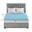 Surmatelas réversible hypoallergénique toutes saisons 1,5 po-2128485389