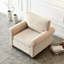 Fauteuil en polyester l 35,8 po Alayyan-1317904094