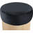 Asai Velour Fur Fabric Ottoman/Stool-17052497-20354628