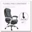 Fauteuil de direction en tissu de lin Vinsetto