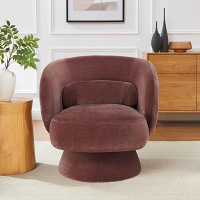 Saboor 30.7'' W Swivel Accent Chair