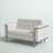 Markess Contemporary LeatherSoft Double Stitch Detail Loveseat-778493388
