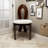 Teddy Upholstered Solid Wooden Dining Chairs
