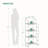 4-Tier Bookcase Bookshelf,Gold Finish Arched Glass Bookcase