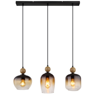 Chariss 3 - Light Matte Black Pendant