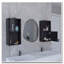 Armoire à pharmacie murale avec rangement ouvert et fermé 2 pièces Oba-669475433