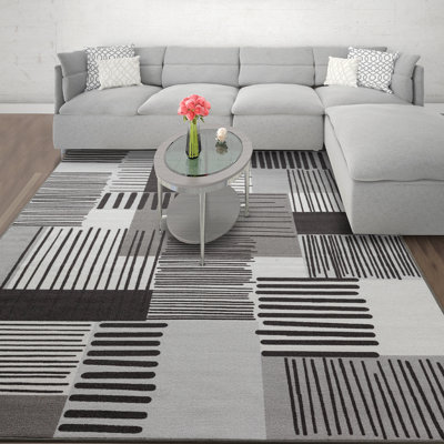 Cassarah Abstract Indoor Rug