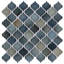 Hudson Tangier Atlantis 12-3/8" x 12-3/8" Porcelain Mosaic Floor and Wall Tile