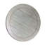 Table de bout ronde transitionnelle, table d'appoint de salon en bois