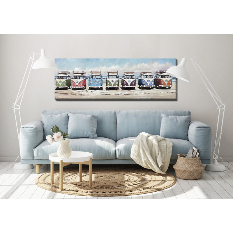 Art mural sur toile Beach Vans