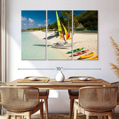 Catamaran And Kayaks