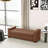 Stylish And Durable Faux Leather Ottoman-998319455