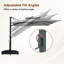 Parasol lumineux en porte-à-faux 10X10ft-1247997402-1247997400