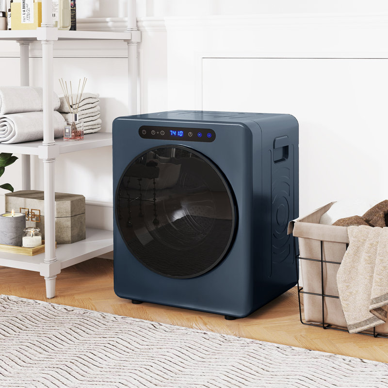 Laundry 5 kg Portable Vented Tumble Dryer Machine with Timer, Blue