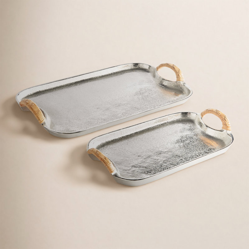 Plateaux décoratifs Hobbs Helena,  Coiffeuse,  Rectangle, L 14,5 po x P 7,5 po x H 1 po