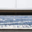 Tapis intérieur / extérieur bleu / ivoire Yorba Diamond Tribal Medallion-923572379