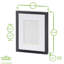 Photo Frames with 4" x 6" Mount - 8" x 10" - Black/White
