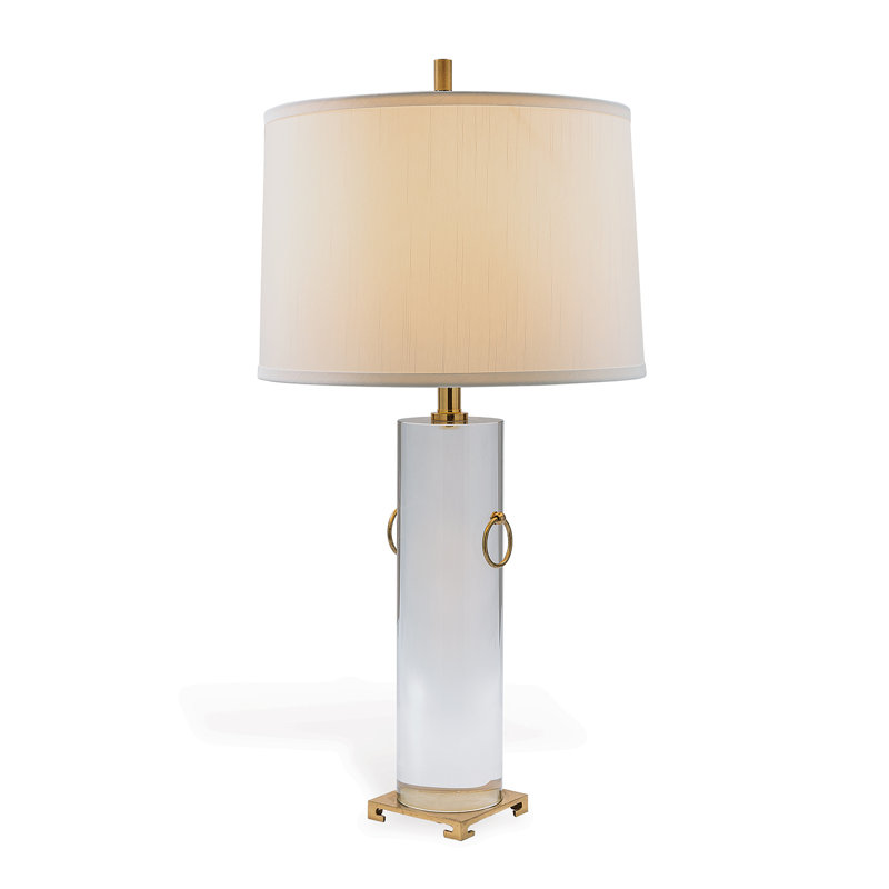 Beverly Lucite Lamp, White